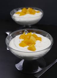 Durazno con crema